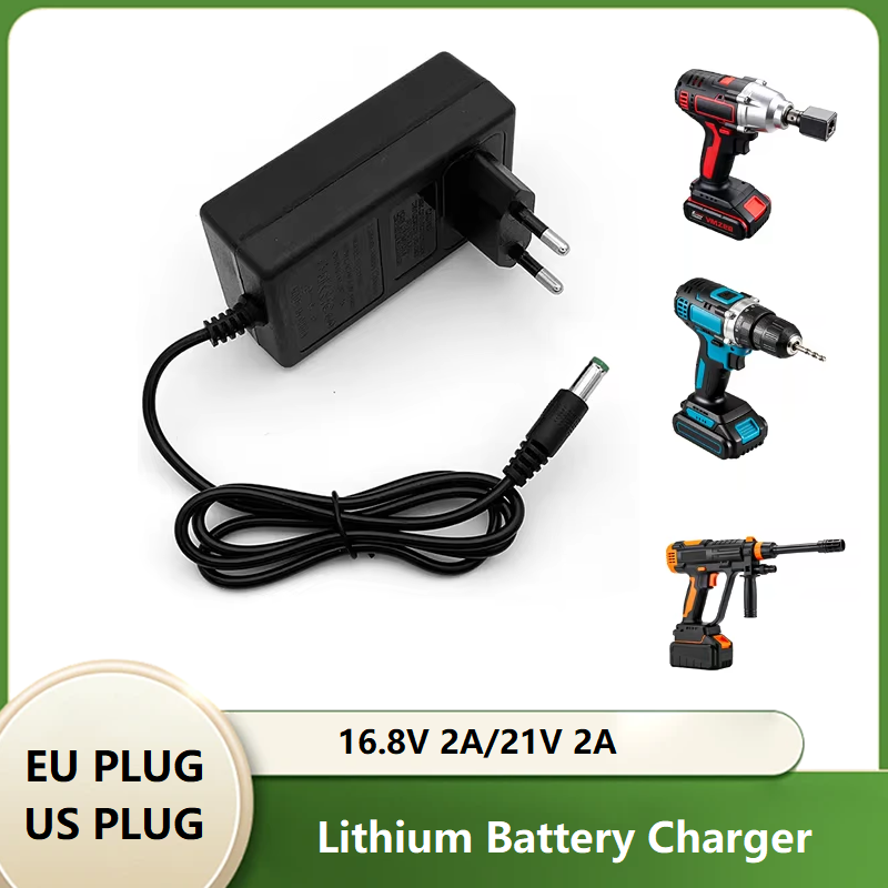 Crossfit Machine - EU-Stecker 16,8V/21V 2A Lithium-Batterie-Ladegerät für Makita