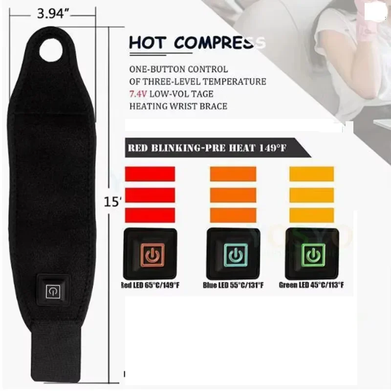 Heizende Handmassagegerät-Hand – Wrist Wraps Bewertung und Preis